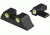 Meprolight Bersa BP9 CC Fixed Set TD, ML10245, 102453101