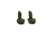 Meprolight Flip-Up Front and Rear Tritium Sight Set, 4 Rear Dots, OD Green, 403800