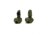 Meprolight Flip-Up Front and Rear Tritium Sight Set, 4 Rear Dots, OD Green, 403800