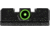Meprolight FT Bullseye Tritium Self-Illuminated Rear Night Sight, Sig Sauer P365, Green, 0631163108