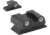 Meprolight Green Front and Rear Night Sights for Beretta PX4 F&amp;G, ML10666G, 106663101