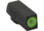 Meprolight Hyper-Bright - Highly Visible Day/Night Self-Illuminated Sights, Kimber 1911, Green Front, No Rear Sight, Black, 412183117