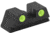 Meprolight IWI Masada Rear Self-Illuminated Pistol Sight, Green, 0195873108