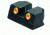 MeproLight Sig 40/45ACP Rear Sight, Orange ML10129 O R.S