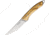 Mercury Trek Fixed Blade Wood Handle MER25LUC
