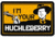 Merica Life Im Your Huckleberry Doc Patch, 3 x 2, H-DOC