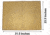 Merica Life Large Patch Collector Board - Hook &amp; Loop Patch Panel, Coyote, 27.5 x 39.3, ML-PP-LRG-COY