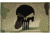 Merica Life Reflective Fabric Skull Patch, Multi-Cam, 3 x 2in, REF-MC-SKULL