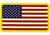 Merica Life US Flag Forward PVC Patch, Red/White/Blue, 3 x 2, USFLAG-FORWARD