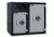 Mesa Safes Depository Safe,6.7 cu ft,2 Combination Locks,Two-Tone Black and Grey MFL2731CC