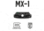 Meta Tactical MX-1 Glock 17 Gen 6, Glock 19 Gen 6, Glock 45 Gen 6 Beavertail Expansion, Black, 3x1x2, BT-MX1-1719-G6