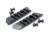 Meta Tactical Picatinny Side Accesory Rails w/M-LOK Hardware, Black, MTA-PSR