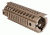 Mission First Tactical Tekko Metal AR Carbine Integrated Rail System, Scorched Dark Earth TMARCIRSSDE