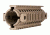 Mission First Tactical Tekko Metal AR Carbine Integrated Rail System, Scorched Dark Earth TMARCIRSSDE