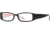 Michael Stars MS Crush SEMS CRUS00 Single Vision Prescription Eyewear - Girly Black SEMS CRUS005335 BK