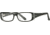 Michael Stars MS Freestyle SEMS FREE00 Single Vision Prescription Eyewear - Black Lucite SEMS FREE005030 BK