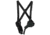 Uncle Mike's Nylon Vertical Shoulder Holster, #2, Medium 4in Revolvers, Right Hand, Black, 83021A