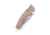 Microtech Amphibian Apocalyptic Fluted Standard 3.875in Folding Knife, Manual Folder, Tan, 137RL-10APFLGTTA