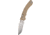 Microtech Amphibian Ram-Lok STW Part Serr Fluted G10 3.875in Folding Knife, Tan, 137RL-11FLGTTA