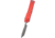 Microtech Combat Troodon Gen III T/E Apocalyptic Full Serrated 4in Folding Knife, Red, 1144-12APRD