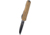 Microtech Cypher II D/E Black Standard 3.55in Folding Knife, Black, Tan, 1242-1TA
