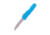 Microtech Cypher II S/E Apocalyptic Part Serrate Automatic Folding Knife, 3.55in, M390MK Steel, Blue, 1241-11APBL