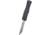 Microtech Hera II Recurve Stonewash Standard 4.01in Folding Knife, Black, 1705-10