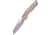 Microtech MSI Fluted G-10 STW STD 3.88in Folding Knife, Tan, 210-10FLGTTA