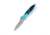 Microtech Socom Elite Auto S/E Stonewash Standard 4.05in Automatic Folding Knife, Automatic Folder, Turquoise, 160A-10TQ