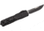 Microtech Ultratech Gen III ZBP S/E Automatic Folding Knife, 3.55in, Bohler M390MK, Black, Drop Point Blade, Aluminum, Black Handle, 1121-1T