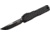 Microtech Ultratech Gen III ZBP S/E Automatic Folding Knife, 3.55in, Bohler M390MK, Black, Drop Point Blade, Aluminum, Black Handle, 1121-1T