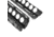 Midwest Industries AR-15/M16 M-Series Two Piece Drop-In M-LOK Handguard, 9 in, Mid-Length, Black, MI-18M