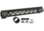 Midwest Industries Low Combat Rail Handguard, DPMS LR-308, 15 in, M-LOK, .150 Tang Height, Anodized, Black, MI-CRL308-15