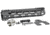 Midwest Industries MI Ultra Lightweight Titanium One Piece Free Float Handguard, M-LOK compatible, Black, 10.5in, MI-ULW10.5