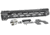 Midwest Industries MI Ultra Lightweight Titanium One Piece Free Float Handguard, M-LOK compatible, Black, 12.625in, MI-ULW12.625
