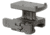 Midwest Industries MK2 QD RMR Mount - 1/3 Cowitness, Black, MI-MK2-QDRMR1/3