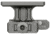 Midwest Industries MK2 QD T2 Aimpoint Mount - 1/3 Cowitness, Black, MI-MK2-QDT21/3