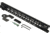 Midwest Industries One Piece Free Floating AR Rifles Extended 17.5 Inch Rail, M-LOK Compatible, Black, MWMI-G3M17XR