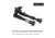MIGHTY TACTICAL BP-01 Bipod, 6.2-6.7in Height Range, MT-BP-01