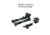 MIGHTY TACTICAL BP-01 Bipod, 6.2-6.7in Height Range, MT-BP-01