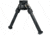 MIGHTY TACTICAL BP-02 Bipod, 6.3-9.1in Height Range, Black, MT-BP-02