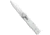 Mikov Mikov 241 Predator Lever Lock Automatic Knife ABS White 3.7" Polish, White, 420, adult, BHQ-30482