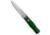 Mikov Mikov 241 Predator Lever Lock Dagger Automatic Knife Green Raffir 3.75" Polish, Green, Bohler N690, adult, BHQ-194306