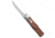 Mikov 241 Predator Automatic Folding Knives, 3.75in, 420 Stainless Steel, Blade, Wood, Wood Handle, Wood/Silver, 8.50 inch, BHQ-217293