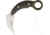 Mil-Tac Hossom Karambit Woodland Camo Fixed Blade Knife, 3.5in, 154CM Steel, Standard Edge, Satin, Woodland Camo, G10 Handle MILKA01