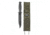 MIL-TEC Army Combat Fixed Blade Knife, 6.9in, Black Blade, OD Green, 15363001