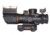 Army Navy Sales Tri-Illuminated Rifle Scope w/Fiber Optic Sight, 4x32mm, 25.4 Tube, Black, 4x32 Tri-ILLuminate