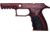 Mirzon Enhanced Grip Module, SIG Sauer P320, Distressed Red, MRZNEG2DR