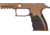Mirzon Enhanced Grip Module, SIG Sauer P320, Burnt Bronze, MRZNEG2-BB