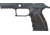 Mirzon Enhanced Grip Module, SIG Sauer P320, Distressed Blue, MRZNEG2-DB